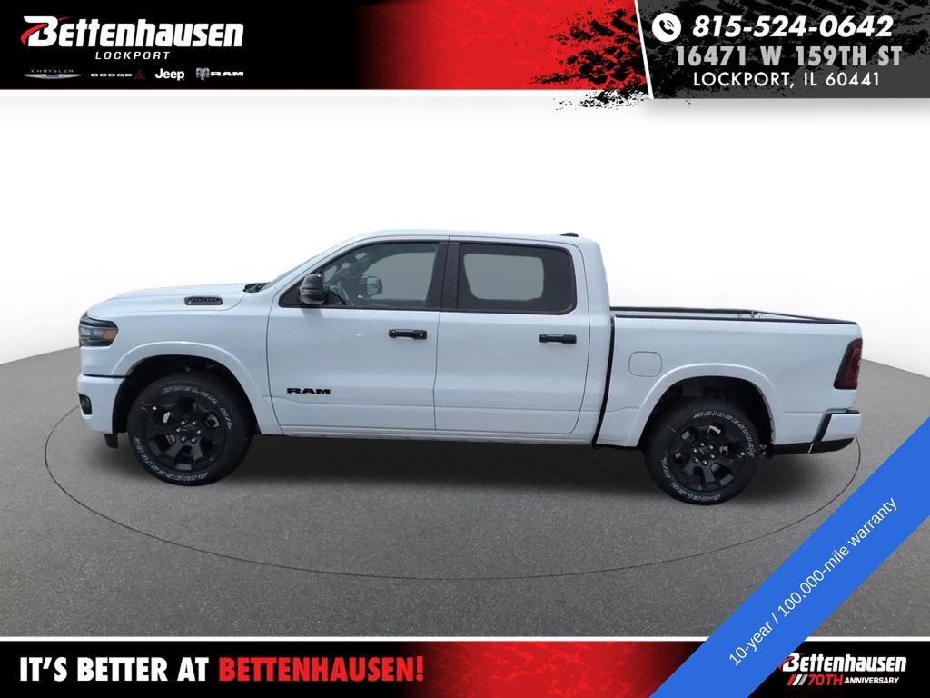 New 2026 Bright White Clear-Coat Exterior Paint RAM BIG HORN image 15