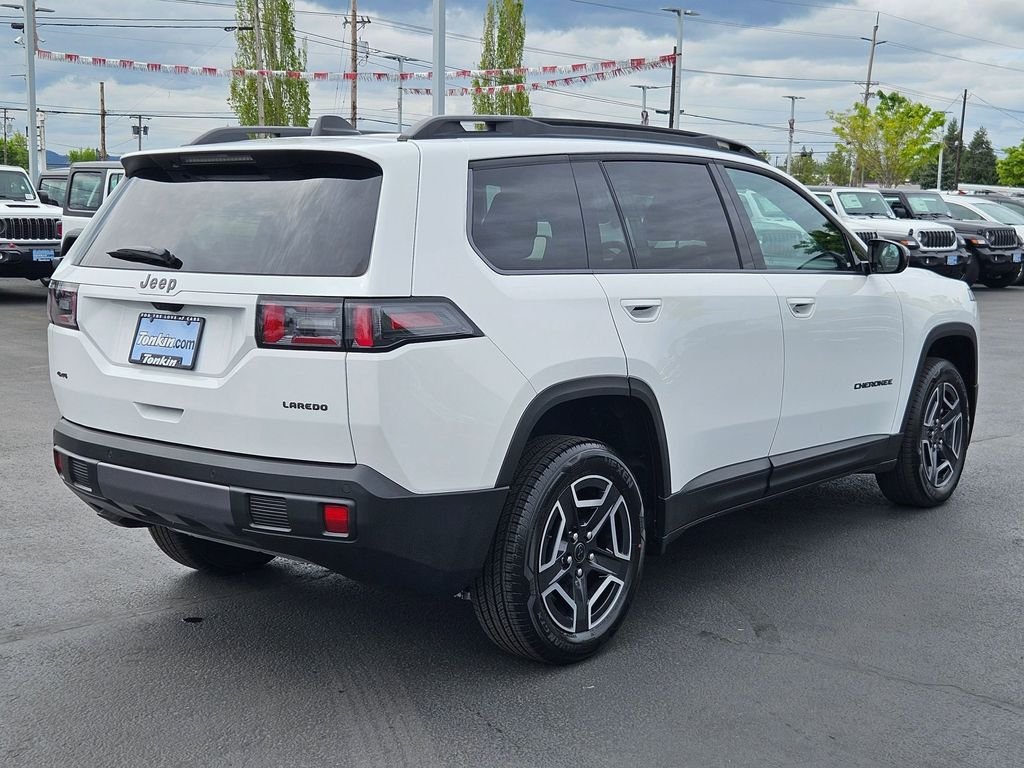 New 2026 Bright White Clearcoat Jeep Laredo image 6