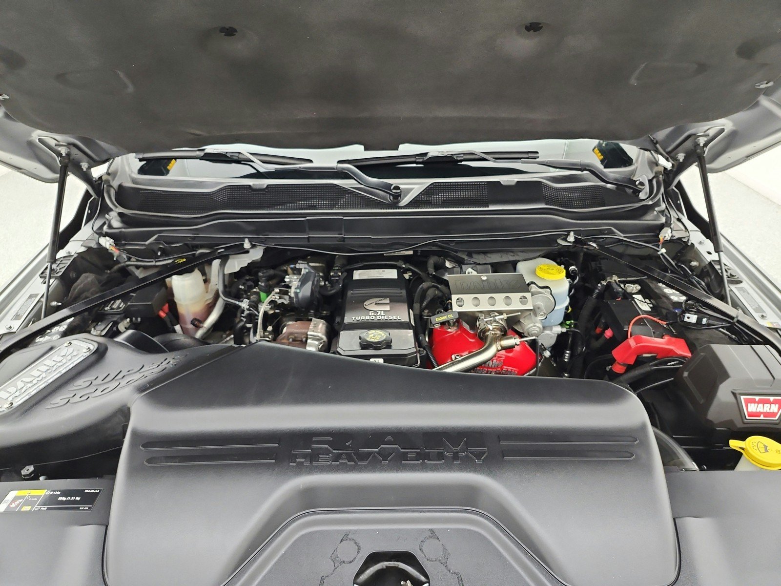 Used 2022 Billet Silver Metallic Clearcoat Ram Tradesman 4x4 Crew Cab 6'4 Box image 16