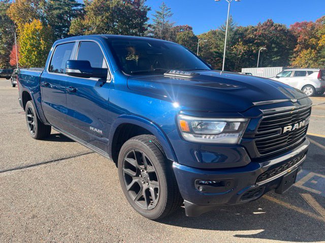Used 2022 Patriot Blue Pearlcoat RAM Laramie image 1