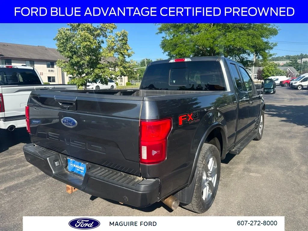 Certified Used 2018 Gray Ford Lariat image 5