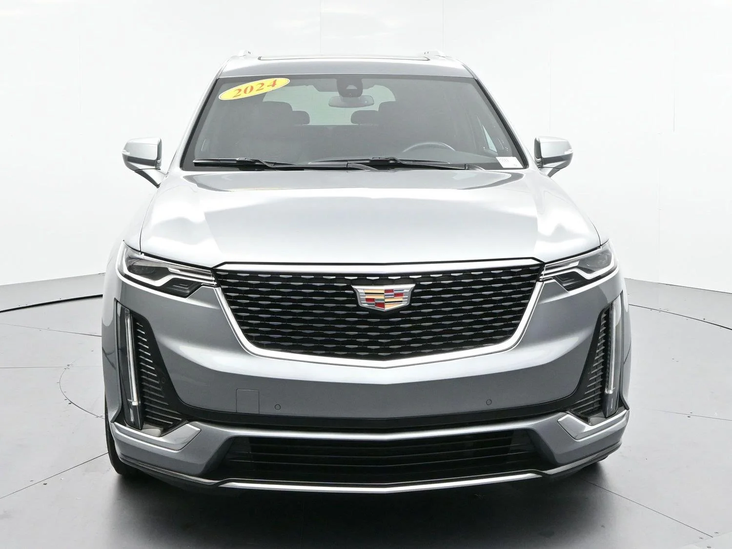 Used 2024 Argent Silver Metallic Cadillac Premium Luxury image 2