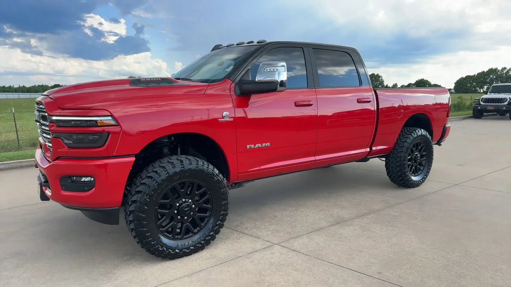 New 2026 Flame Red Clearcoat Ram Laramie image 4