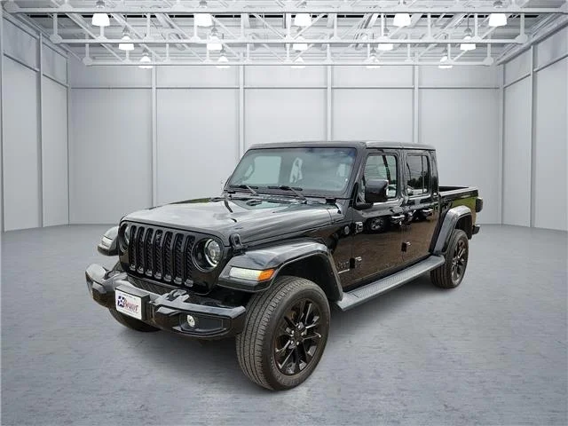 Used 2023 Black Jeep High Altitude 4x4 Crew Cab 5 ft. box image 1