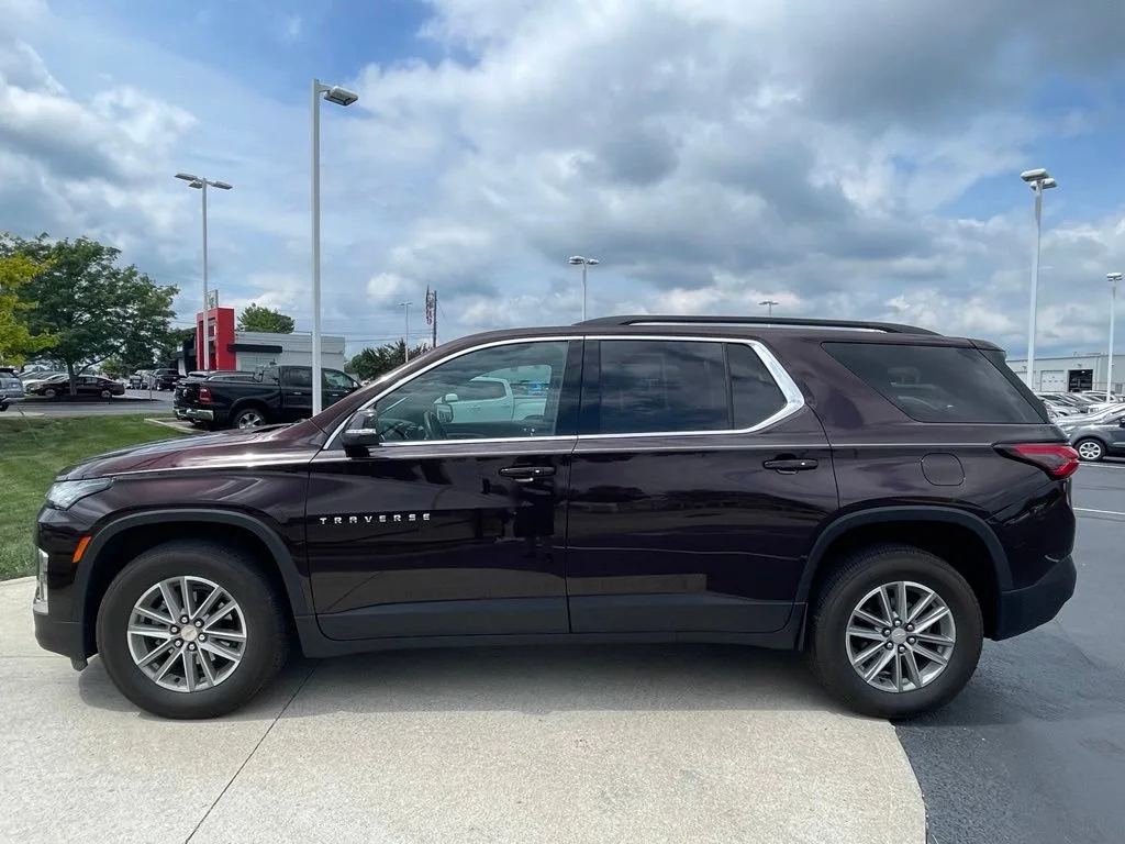 Used 2023 Black Cherry Metallic Chevrolet LT Cloth image 4