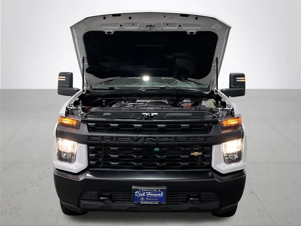 Used 2021 White Chevrolet Work Truck image 5
