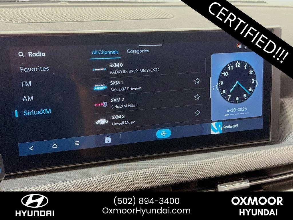 Certified Used 2024 Transmission Blue Hyundai SEL image 14