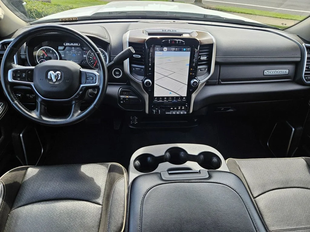 Used 2024 Bright White Clearcoat Ram Laramie image 23