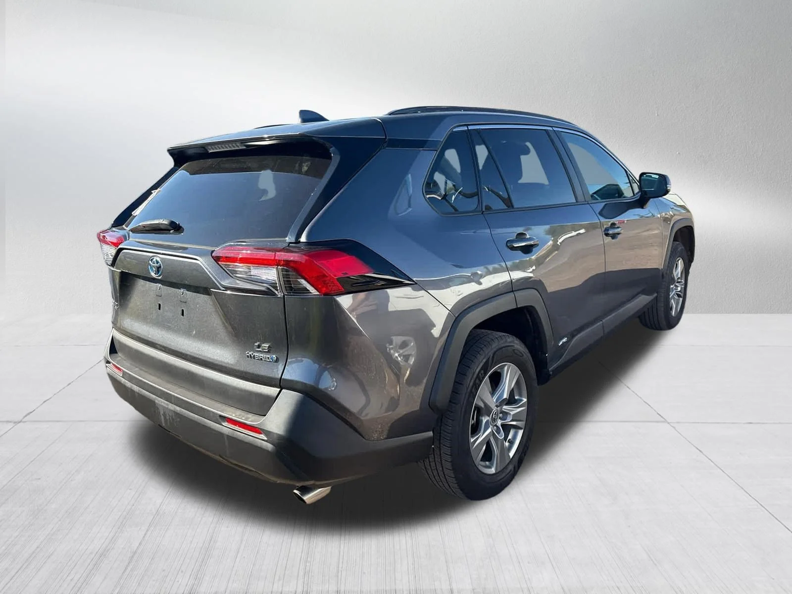 Used 2022 Magnetic Gray Metallic Toyota Hybrid LE image 5