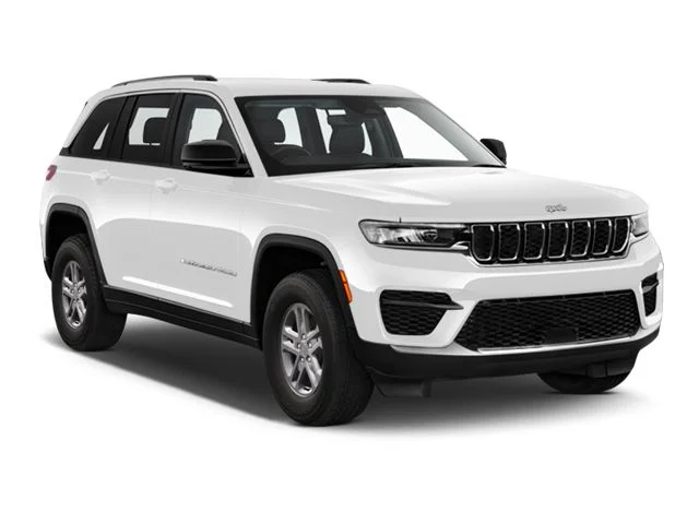 Used 2024 Bright White Clearcoat Jeep Laredo X image 1