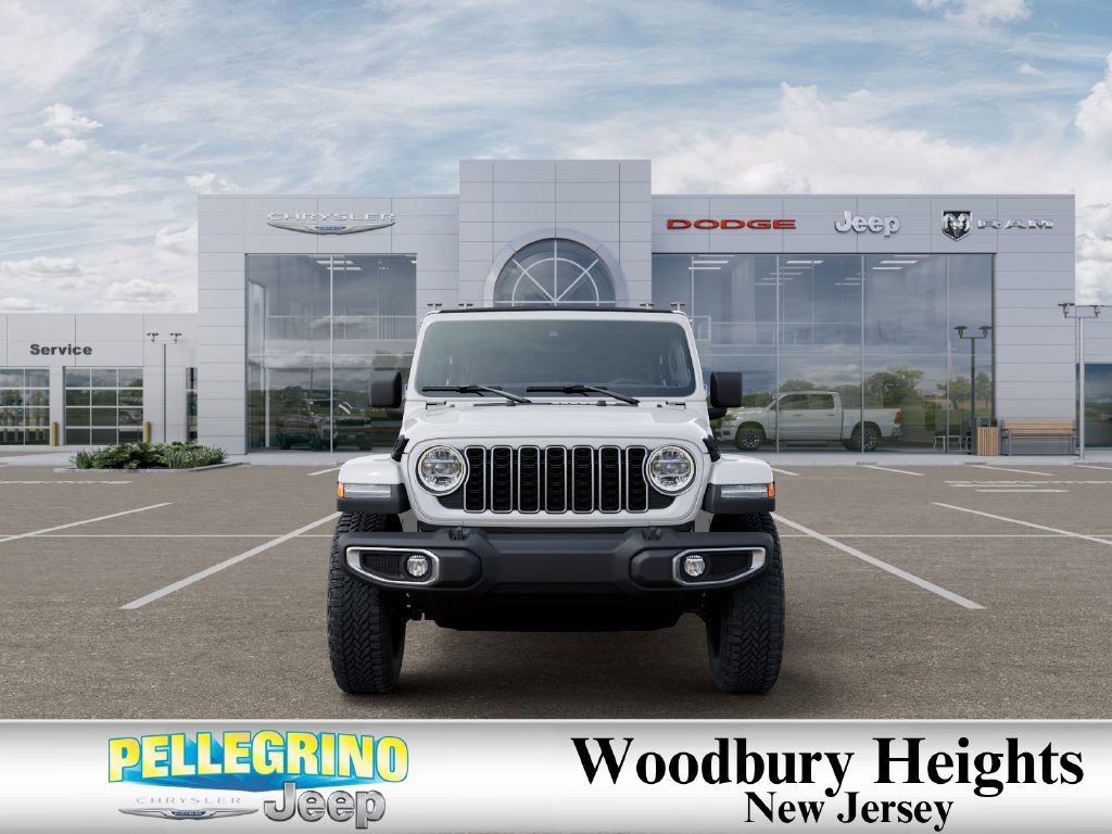 New 2027 Bright White Clear-Coat Paint Jeep Sahara image 6