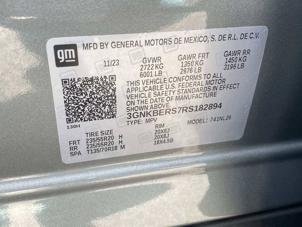 Used 2024 Sterling Gray Metallic Chevrolet RS image 23