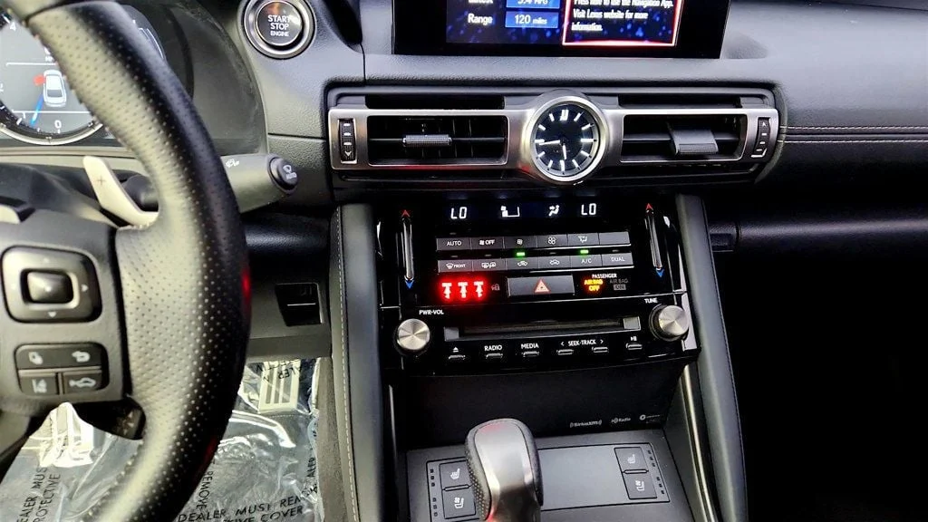 Used 2021 Caviar Lexus IS 350 F SPORT RWD w/ Intuitive Parking Assist image 18