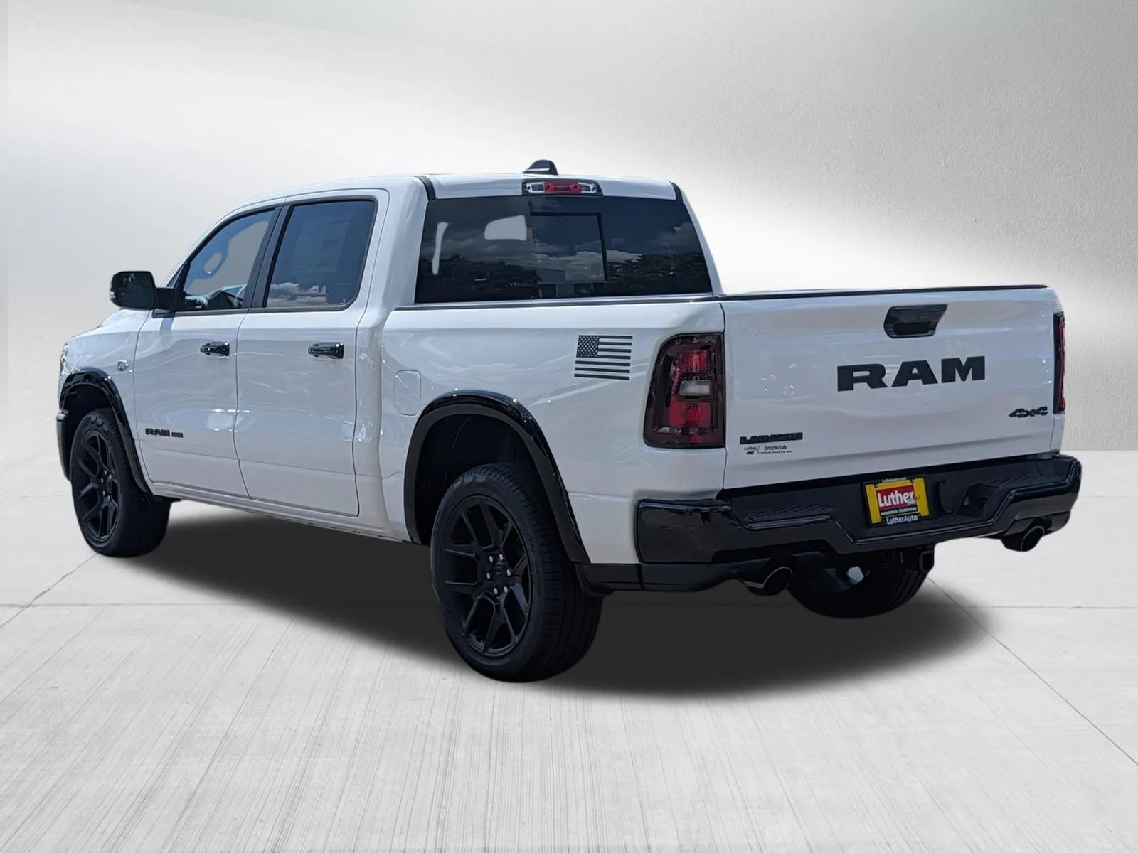 New 2026 Bright White Clear-Coat Exterior Paint RAM Laramie image 5