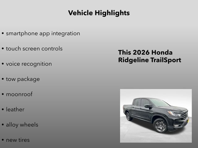 2026 Honda Ridgeline TrailSport - Photo 15