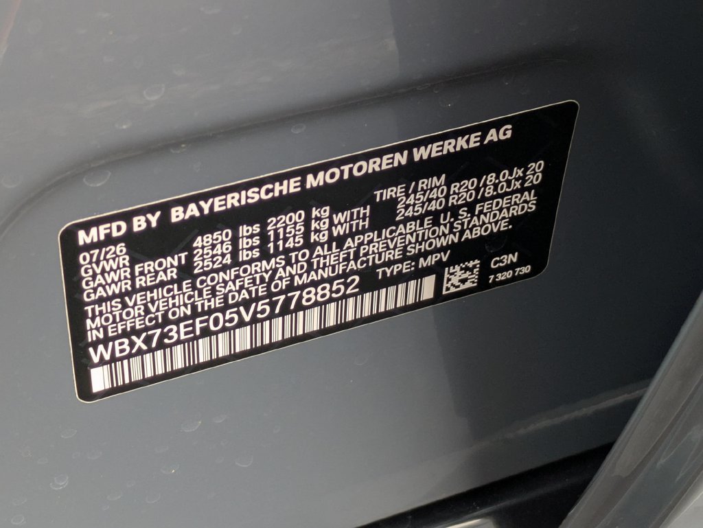 New 2027 Storm Bay Metallic BMW xDrive28i image 26