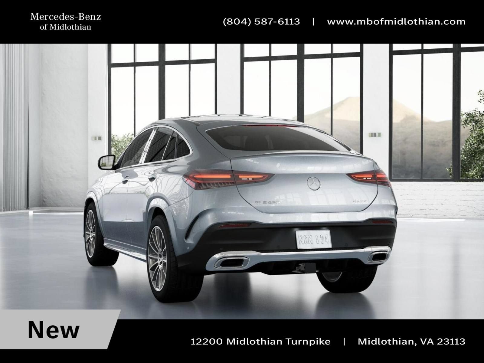New 2026 Cirrus Silver Metallic Mercedes-Benz GLE 450 Coupe image 69