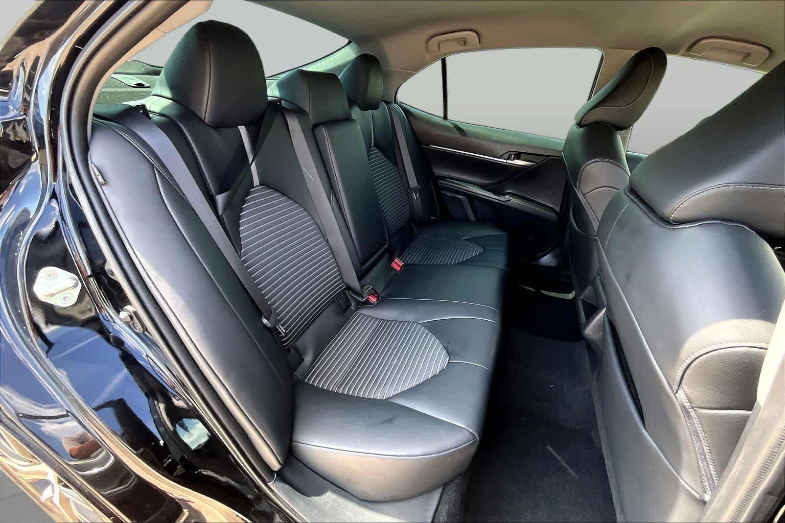 Used 2023 Midnight Black Metallic Toyota SE image 18