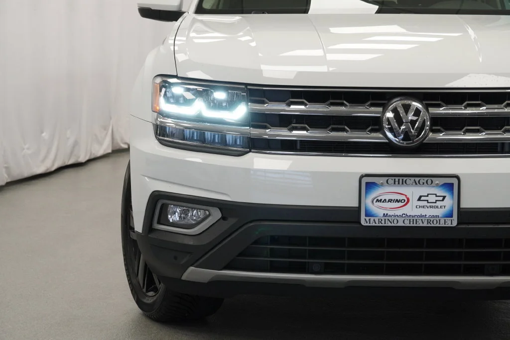 Used 2019 White Volkswagen 3.6L V6 SEL image 39