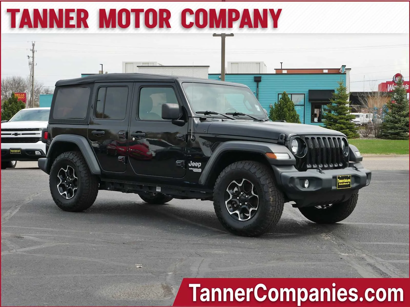 Black Clearcoat 2021 Jeep Wrangler Unlimited Sport S 4WD SUV / Crossover Four-Wheel Drive 8-Speed Automatic