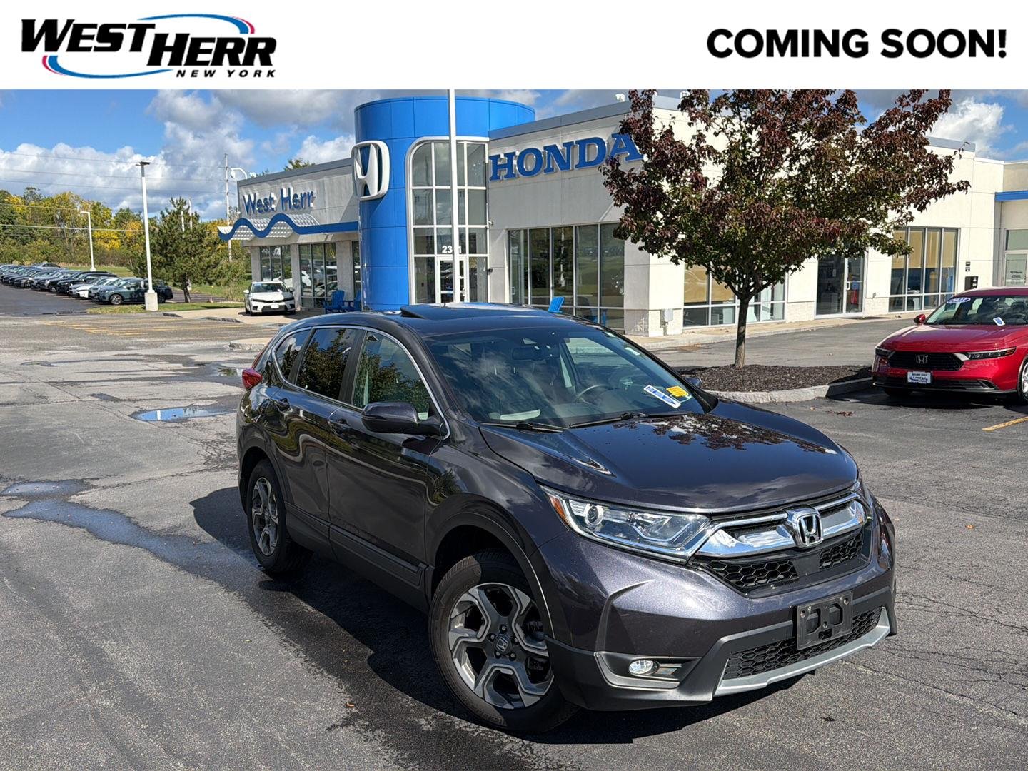 Used 2017 Gunmetal Metallic Honda EX-L image 1