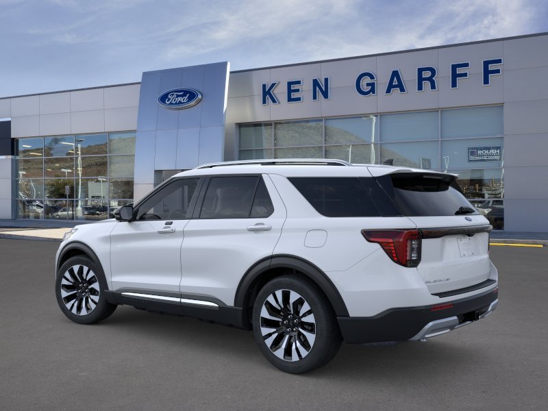 New 2026 Space White Metallic Ford Platinum image 4