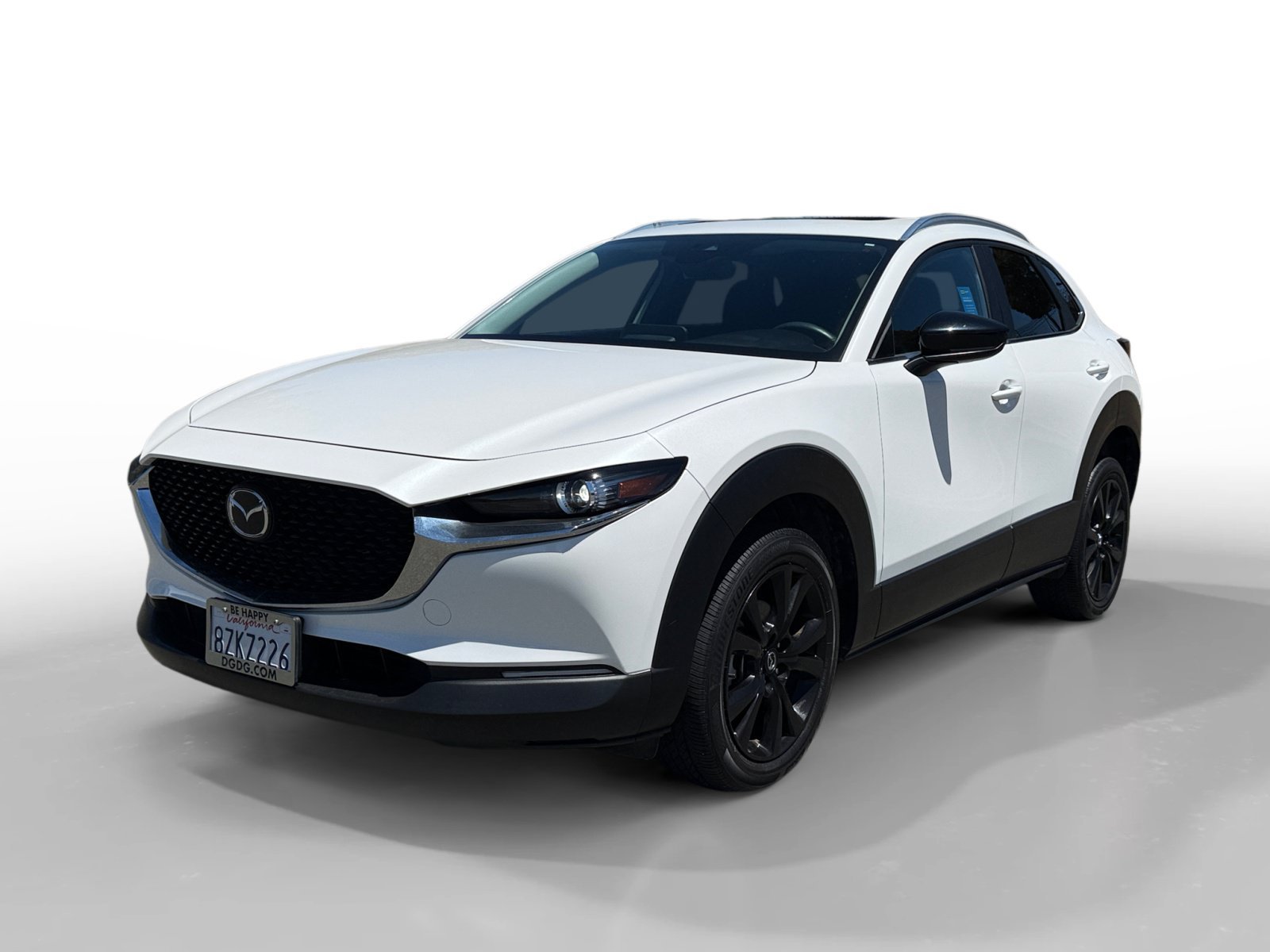 Used 2021 Snowflake White Pearl Mazda Turbo image 1