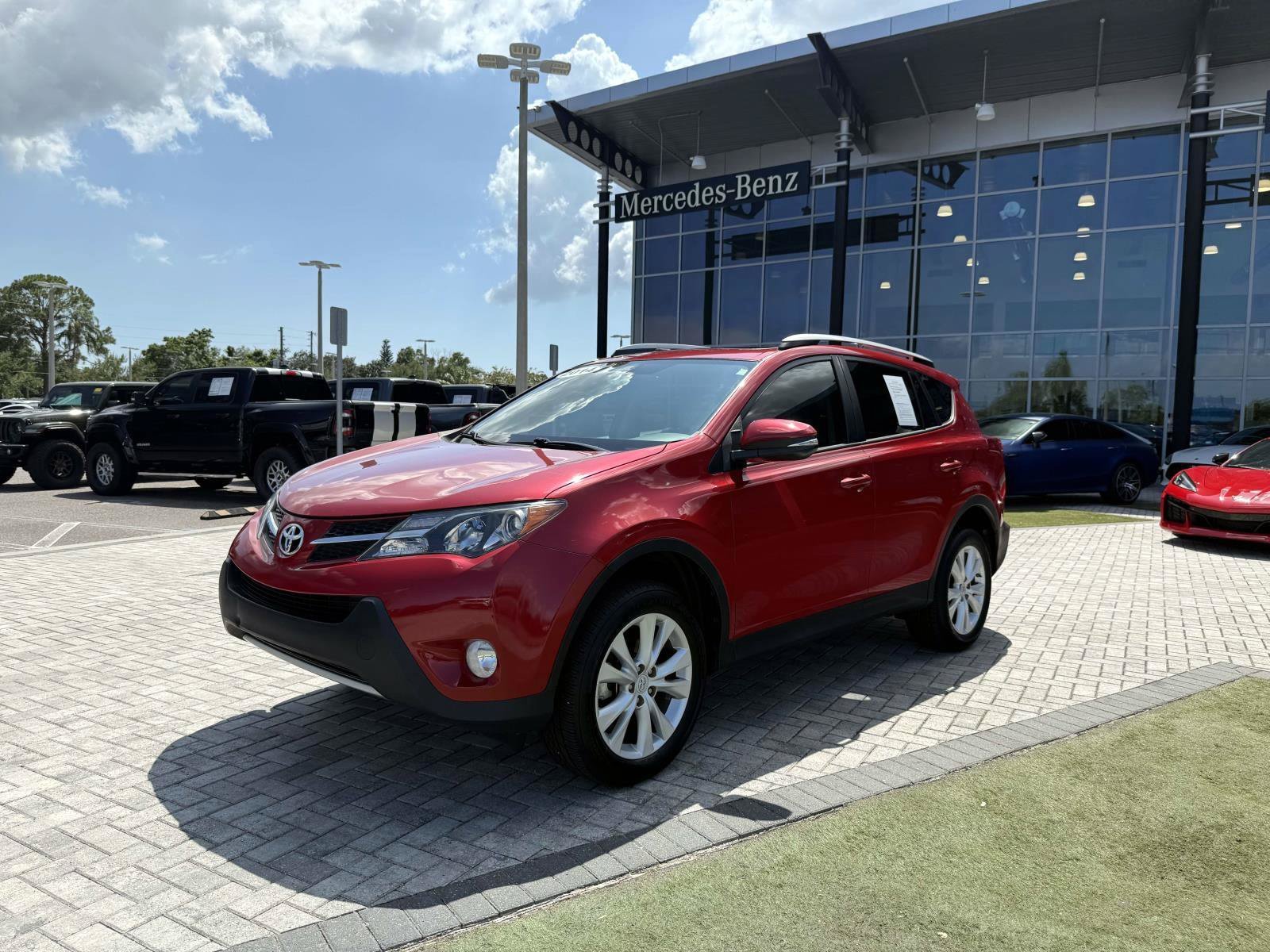 Used 2014 Barcelona Red Metallic Toyota Limited image 2