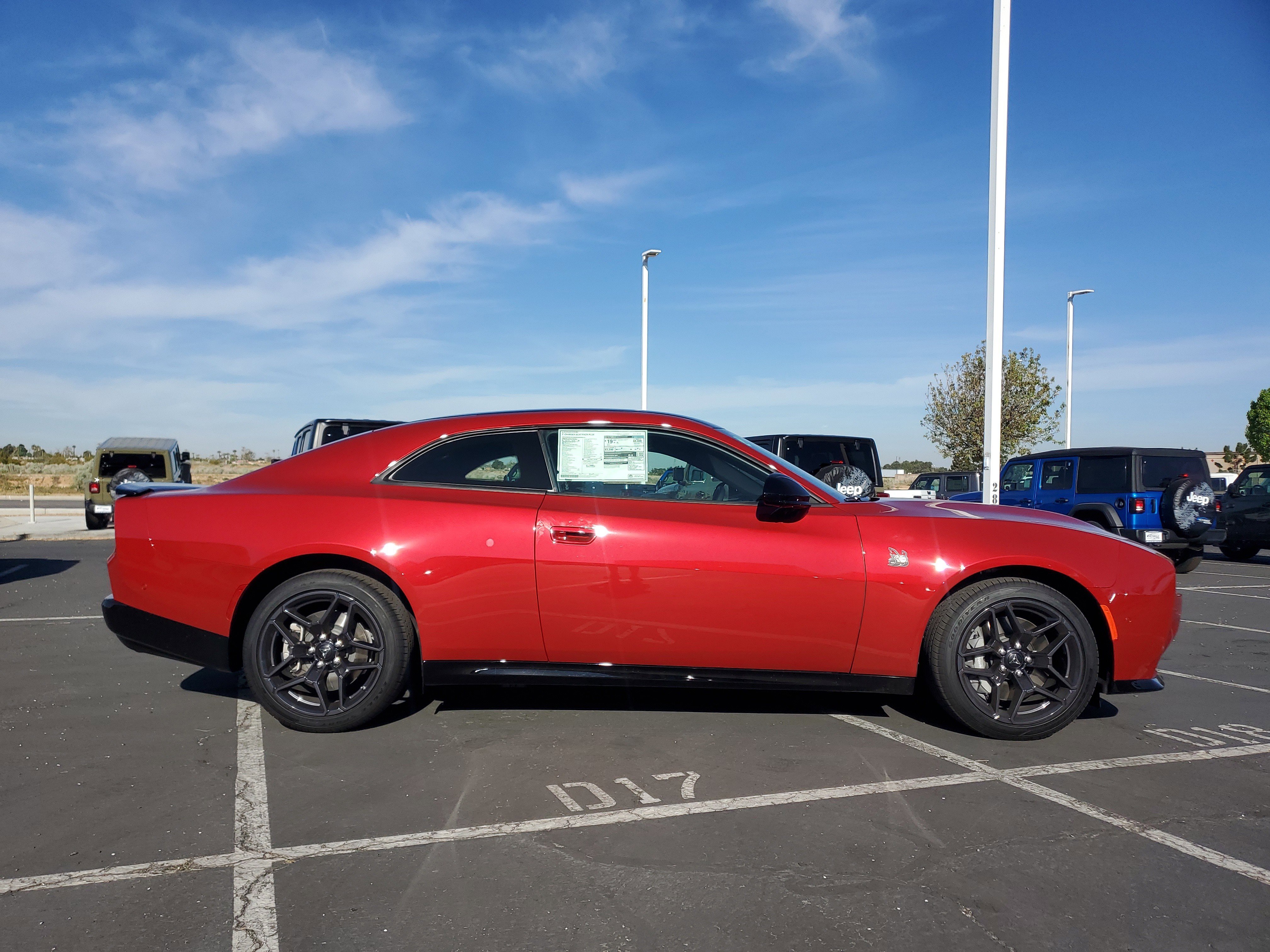 New 2026 Redeye Exterior Paint Dodge R/T Scat Pack image 2