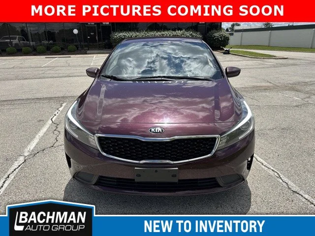 Used 2017 Garnet Red Kia LX image 3