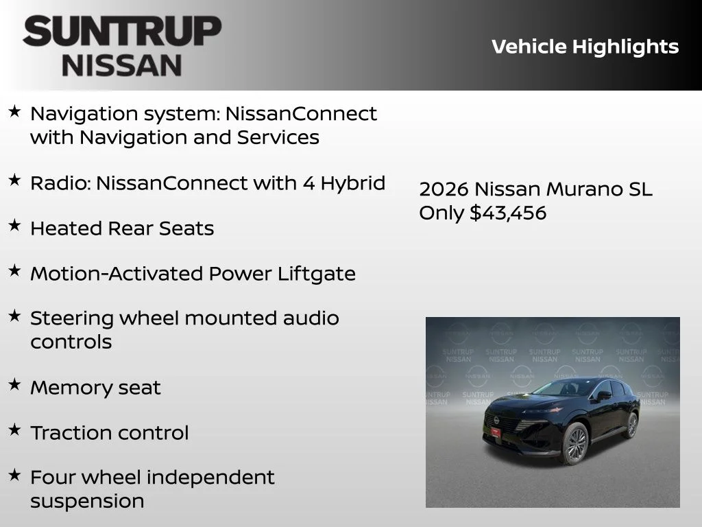 New 2026 Black Nissan SL image 8