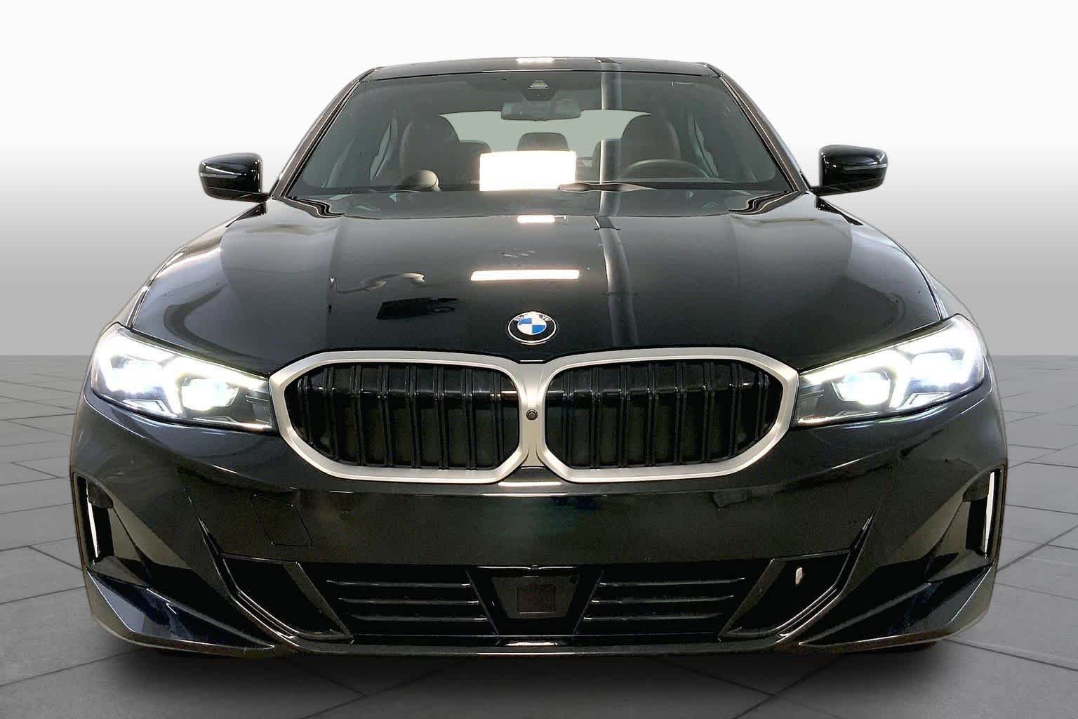 Used 2025 Black Sapphire Metallic BMW 330i xDrive image 3