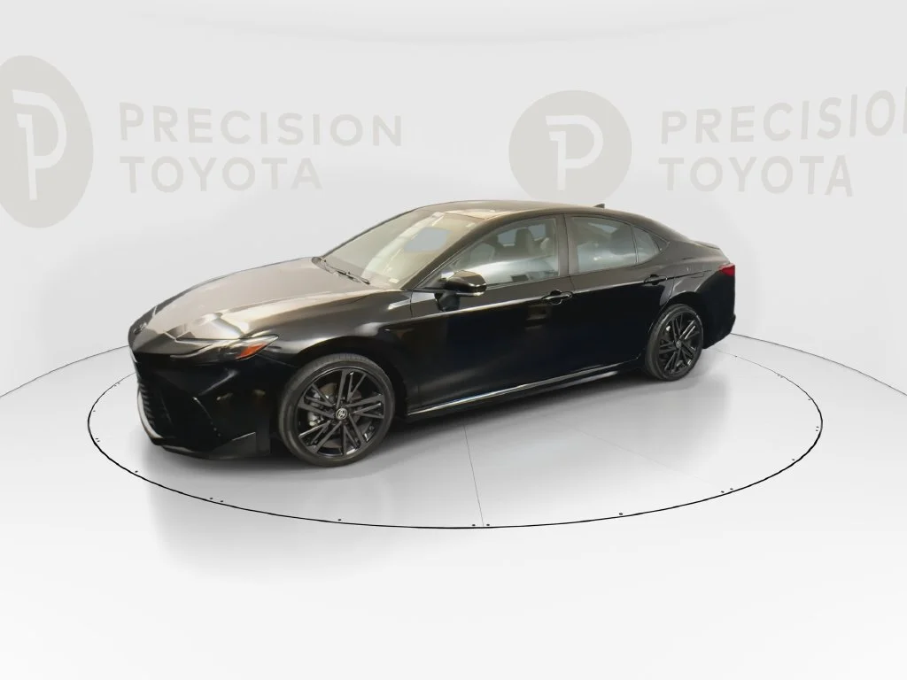 Used 2025 Midnight Black Metallic Toyota XSE image 21