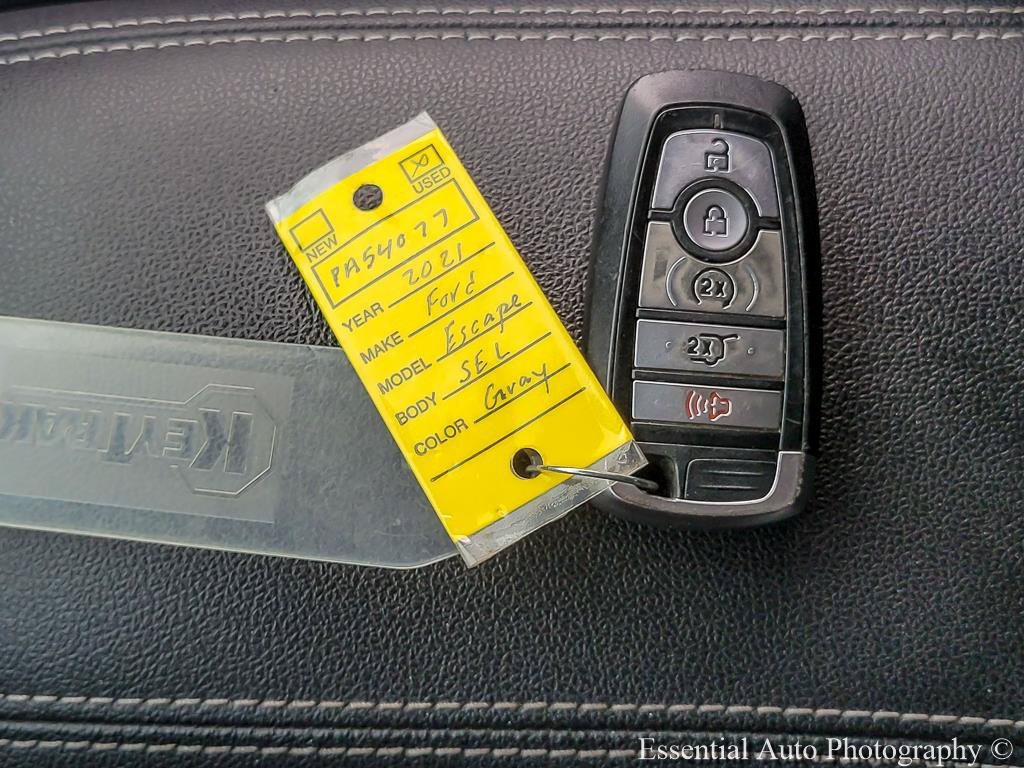 Used 2021 Gray Metallic Ford SEL image 35