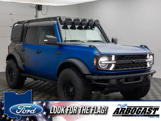 New 2025 Ford Bronco Badlands RTR ROVR 4 Door in Troy #LFD13059T