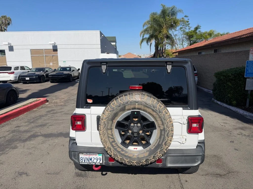 Used 2021 White Jeep Unlimited Rubicon image 11