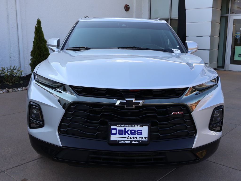 Certified 2022 Chevrolet Blazer RS with VIN 3GNKBKRS8NS129923 for sale in Kansas City