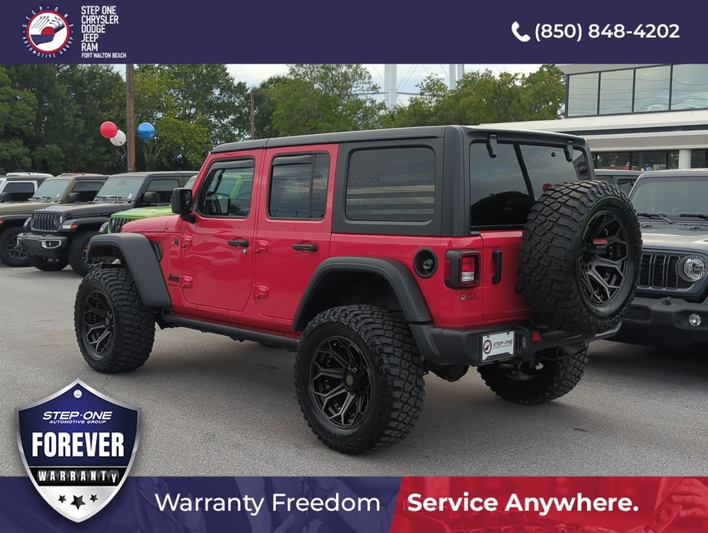 Used 2024 Red Jeep Sport image 4