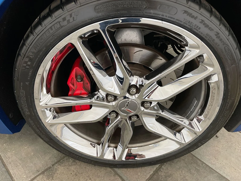 Used 2015 BLUE Chevrolet Stingray Z51 image 33