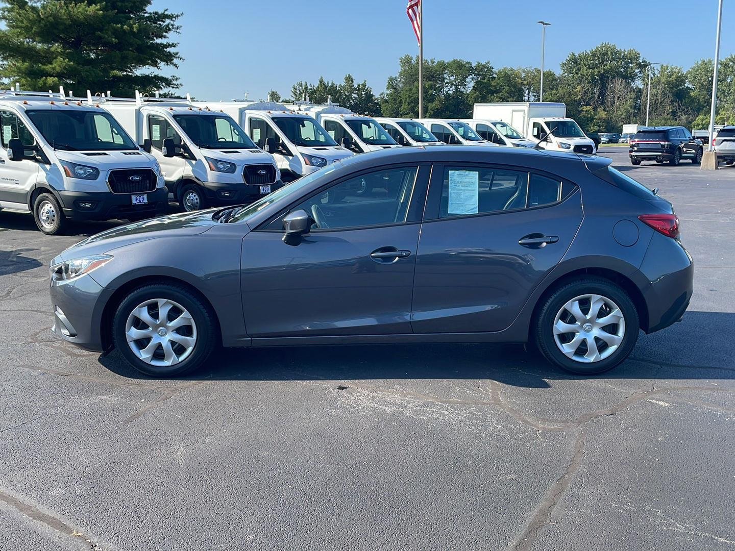 Used 2016 Meteor Gray Mica Mazda i Sport image 2