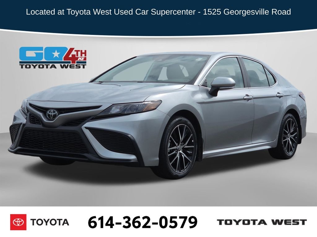 Used 2023 Silver Toyota SE image 1