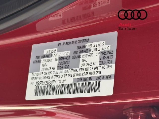 Used 2025 Red Mazda 2.5 Turbo Signature image 40