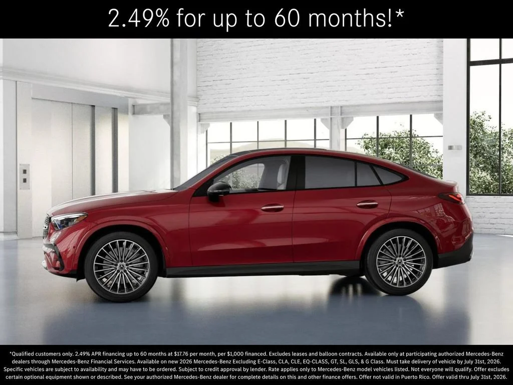 New 2026 MANUFAKTUR Patagonia Red Metallic Mercedes-Benz GLC 300 image 77