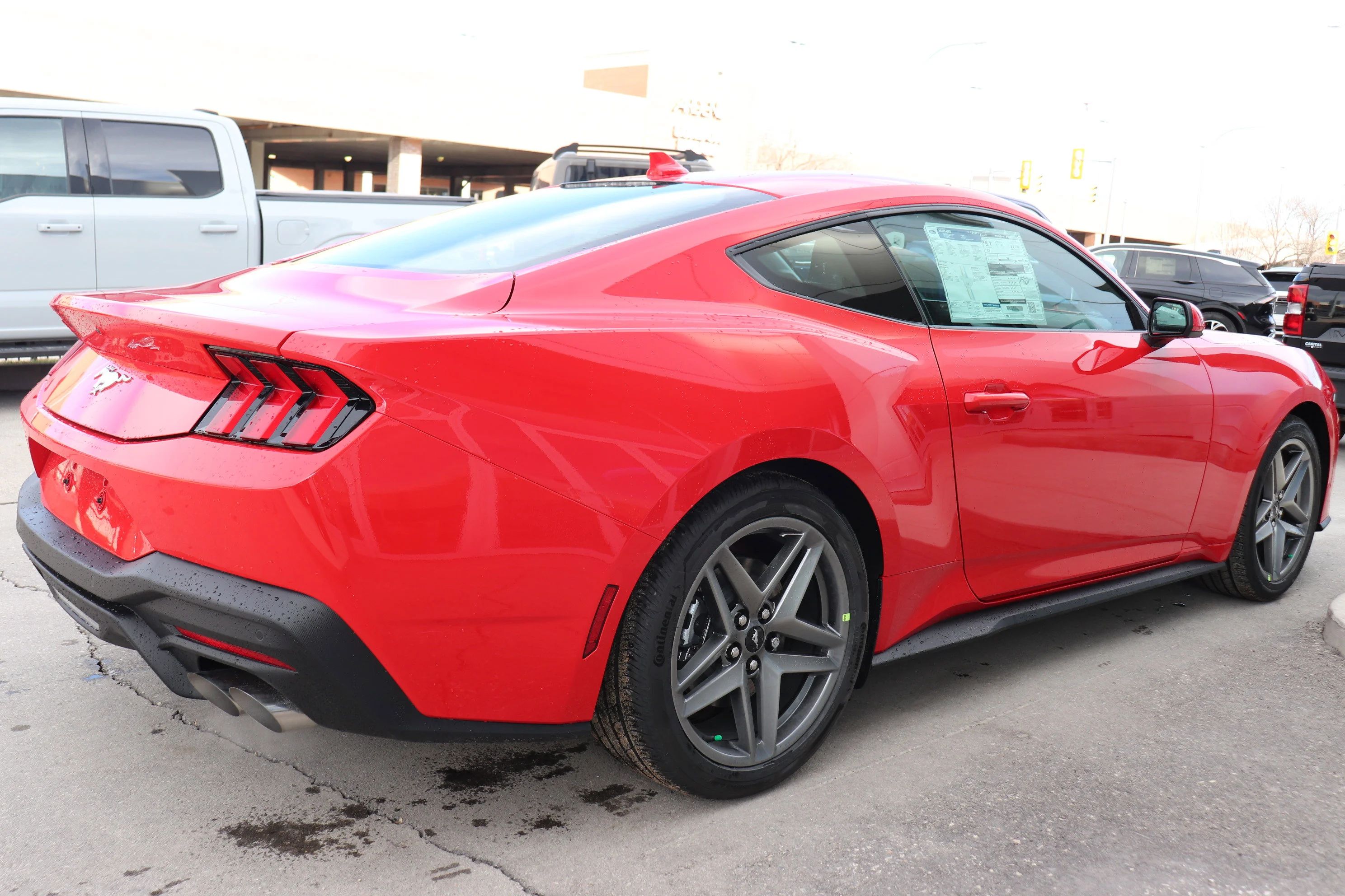 New 2026 RACE RED Ford EcoBoost Premium image 4