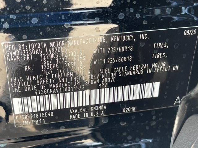 New 2026 Black Toyota XLE Premium image 30