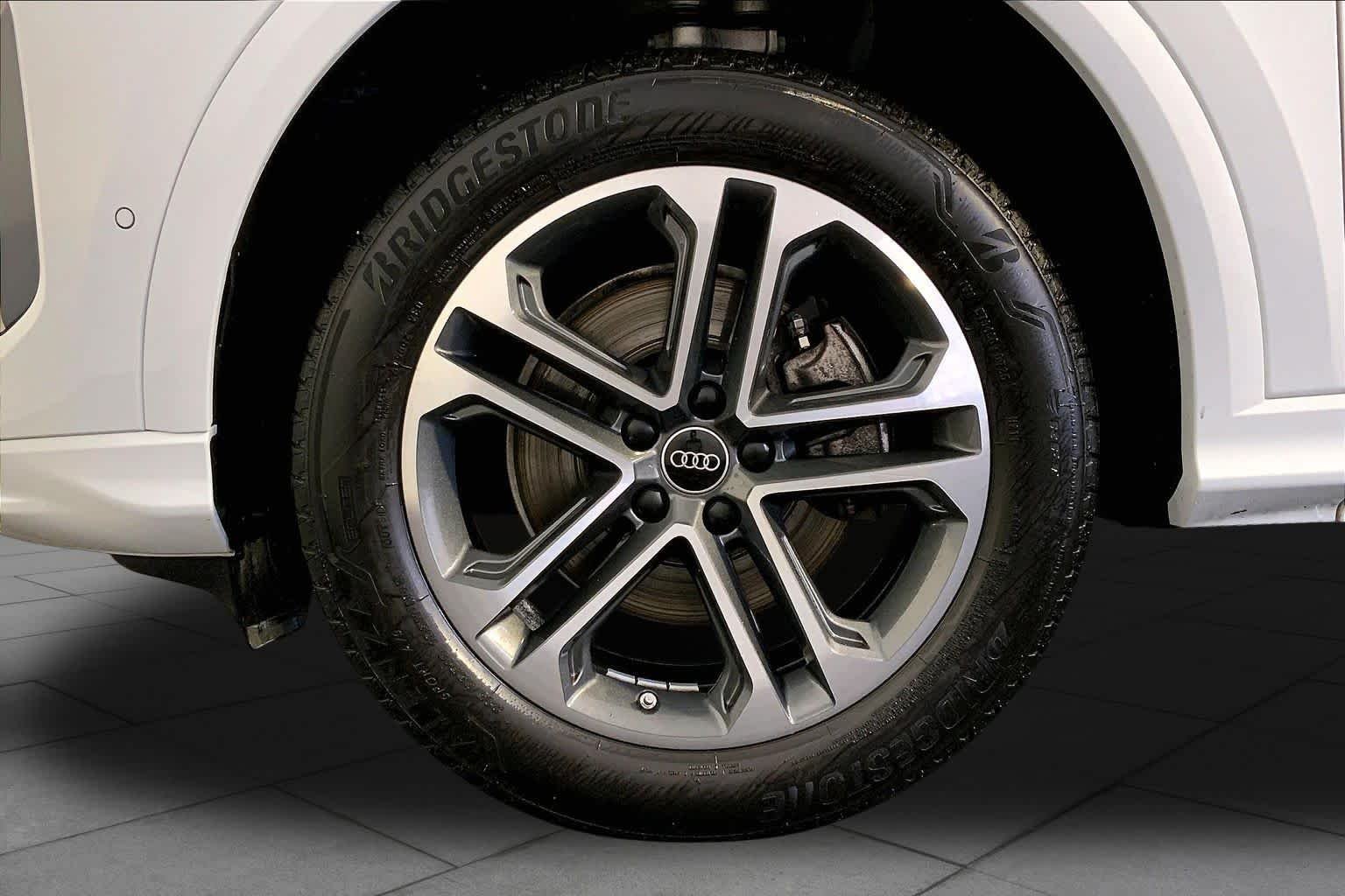 Used 2025 Glacier White Metallic Audi Premium image 11