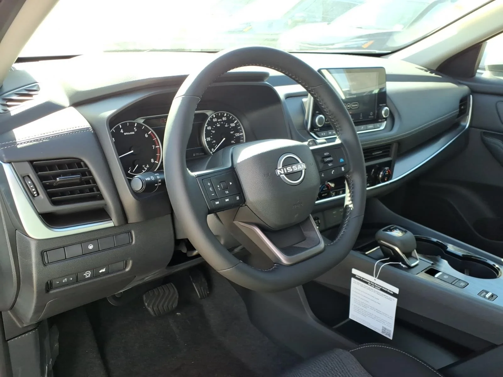 2026 Nissan Rogue SV White at Robbins Nissan