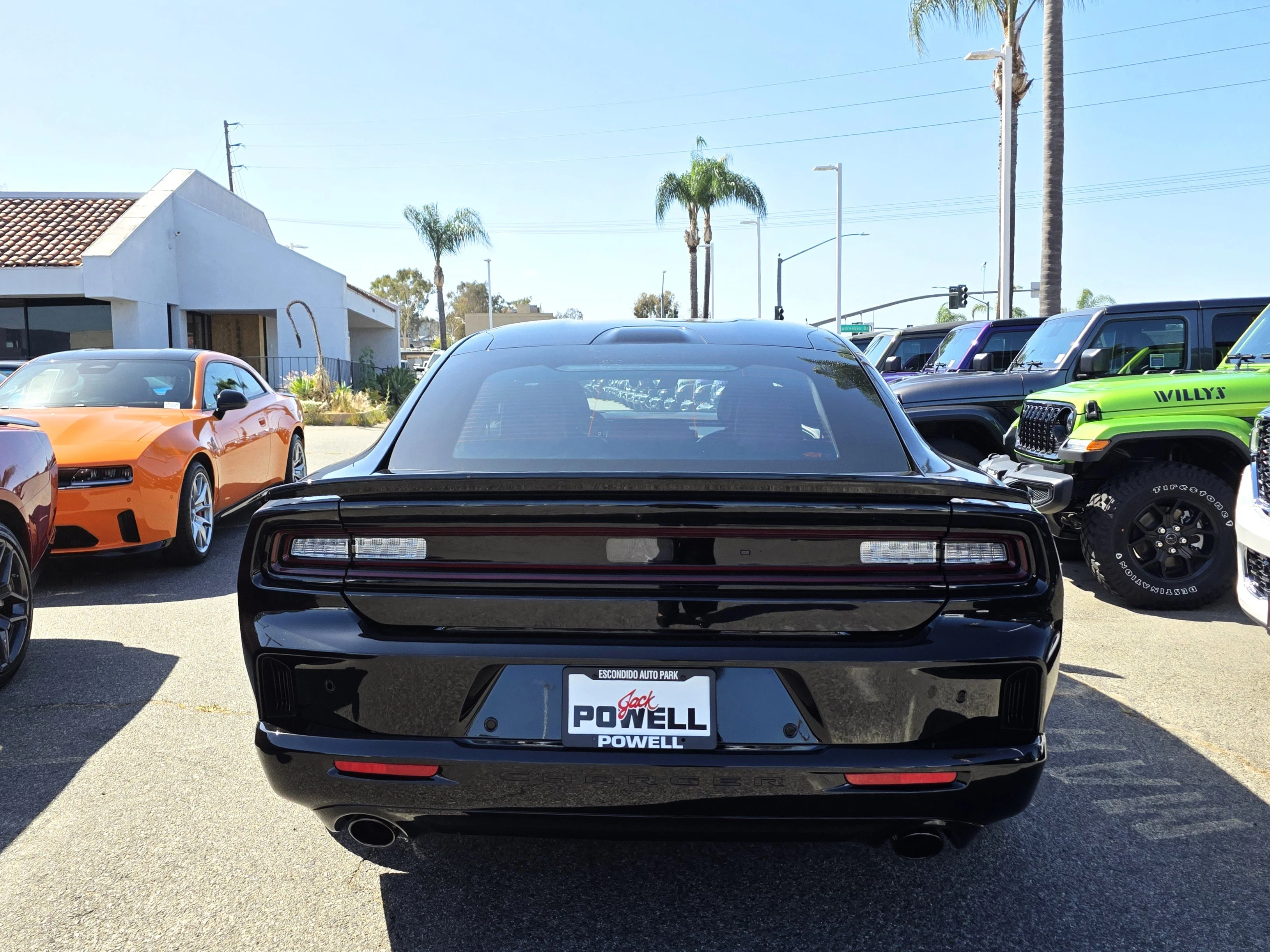New 2026 Diamond Black Crystal Pearlcoat Dodge Scat Pack Plus image 4
