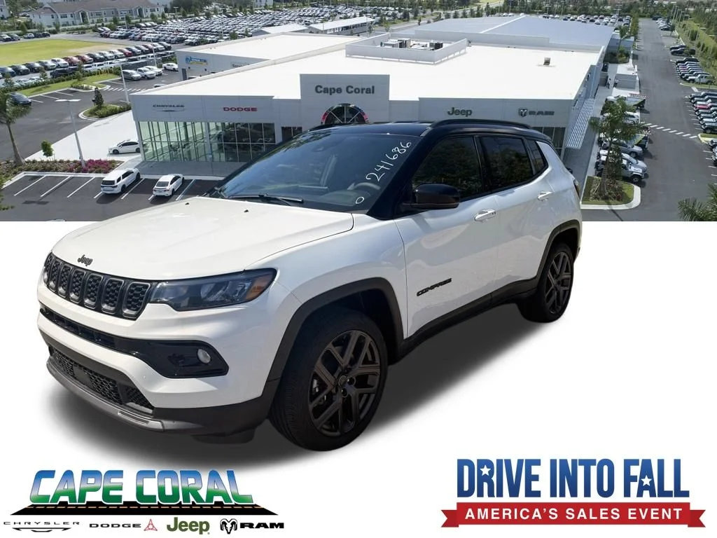 New 2026 Bright White Clear-Coat Exterior Paint Jeep Limited Altitude image 1