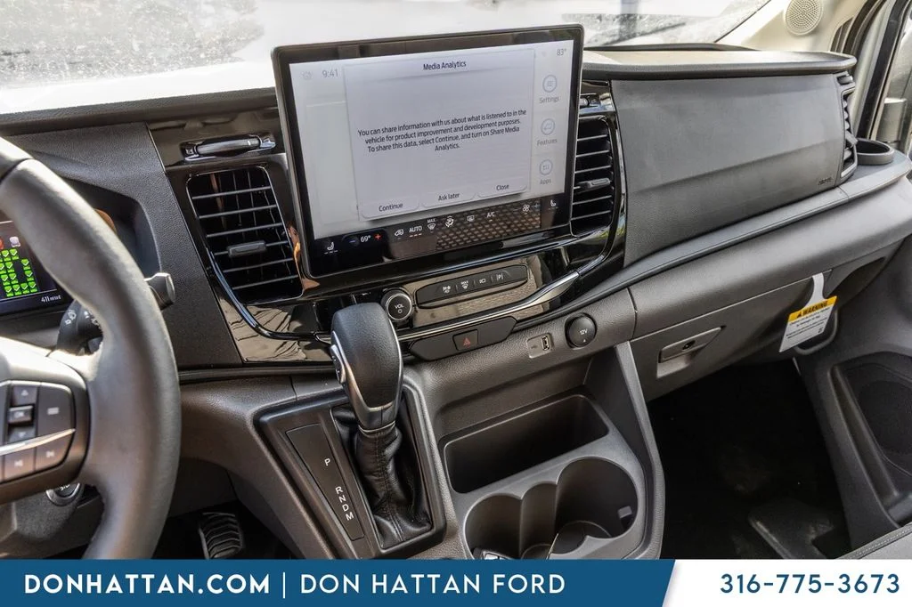 New 2026 Oxford White Ford Passenger Van XLT image 8